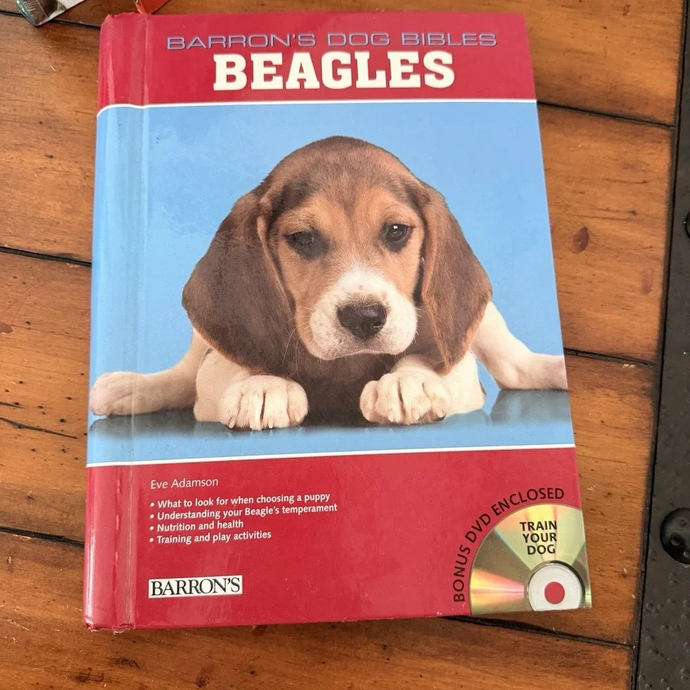 Lot Of 6 Beagle Books Handbook, Basics, Training Video
